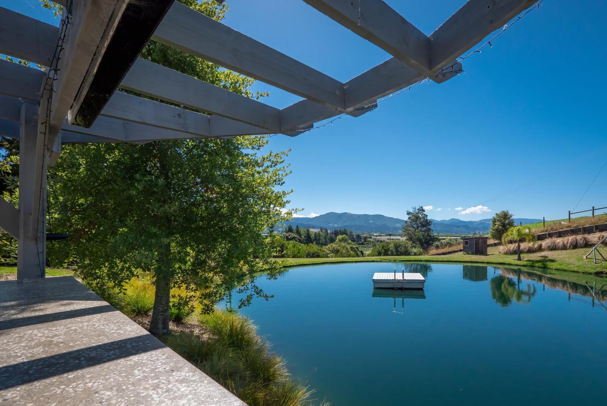 Vila Mariri Heights Tasman Upper Moutere Exteriér fotografie